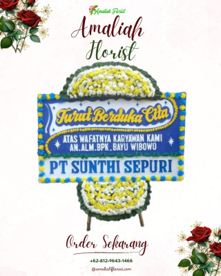 Papan Bunga Duka di Yamo