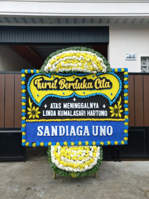 Papan Bunga Duka di Yamo